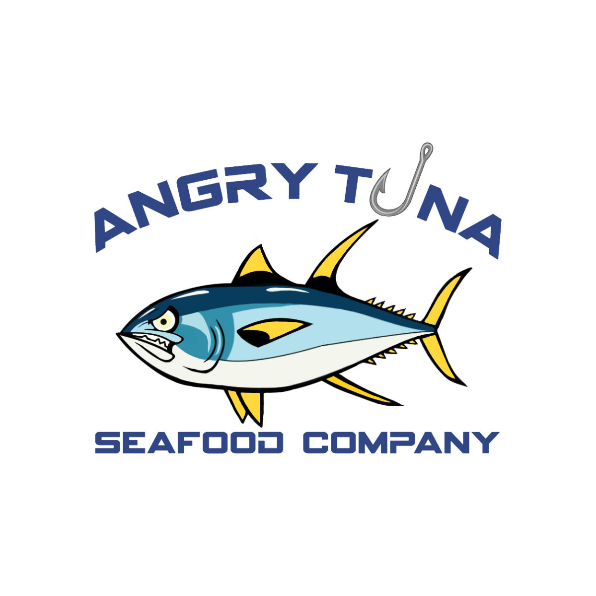 Angry Tuna Seafood Company logo