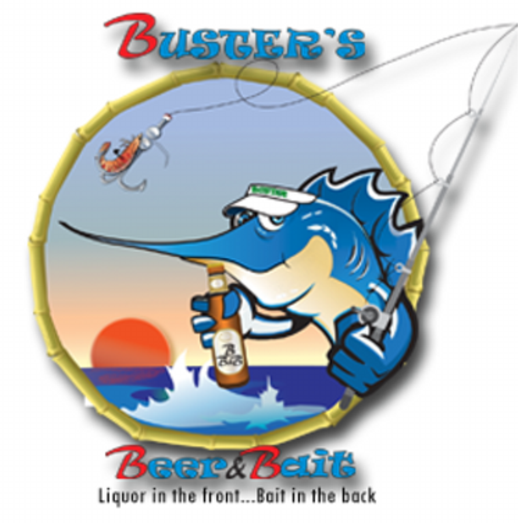Buster’s Beer & Bait logo
