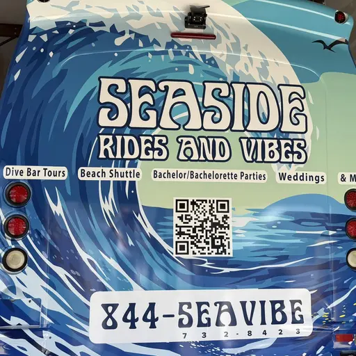 Seaside Rides and Vibes logo