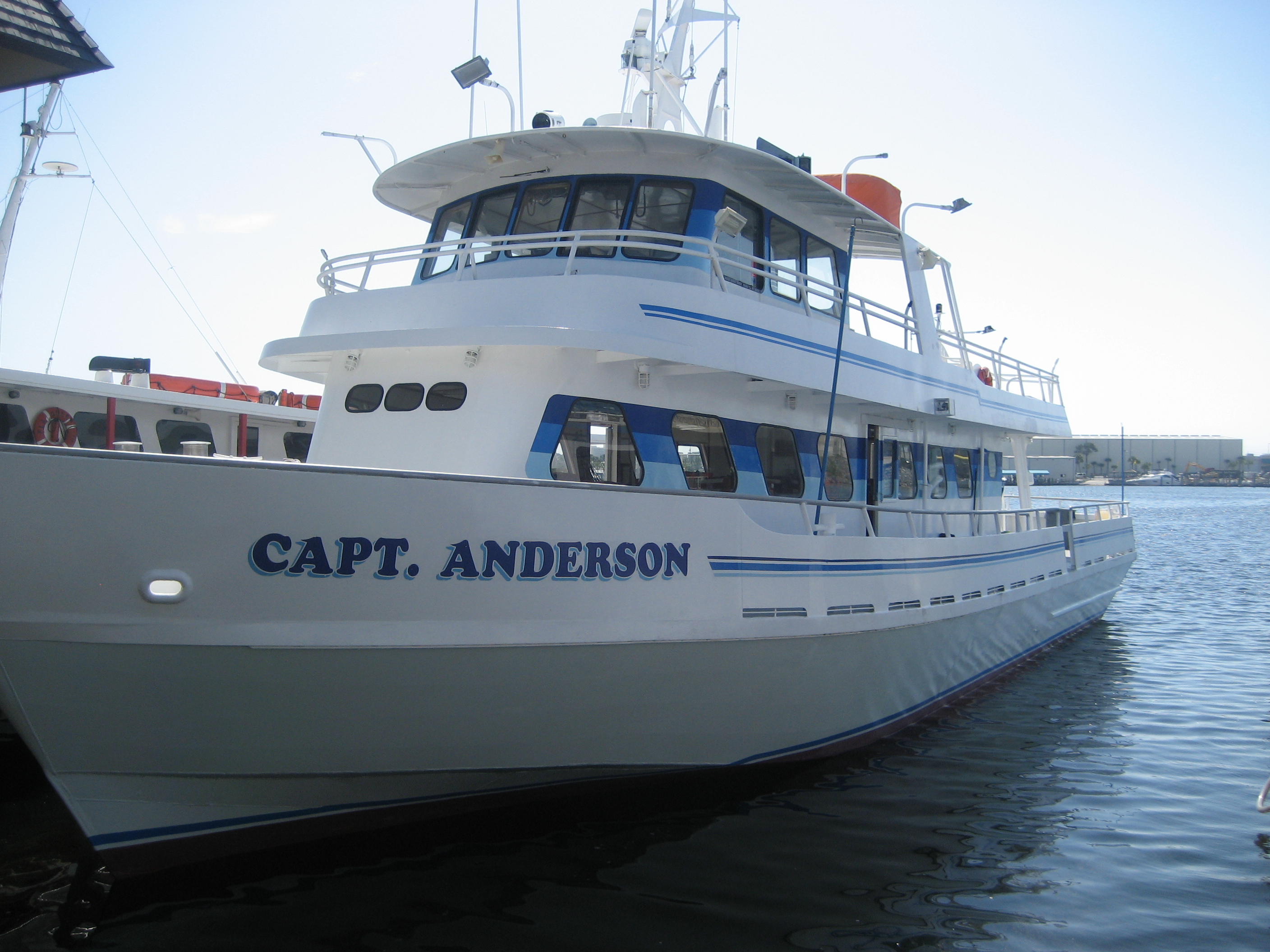 Capt. Anderson Head Boat logo
